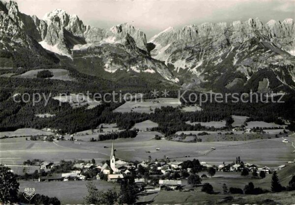Ellmau Tirol mit Kaisergebirge