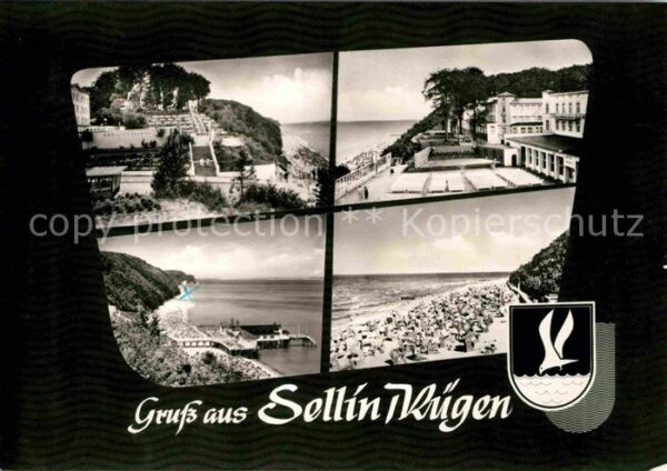 Sellin Ruegen Teilansichten Strand