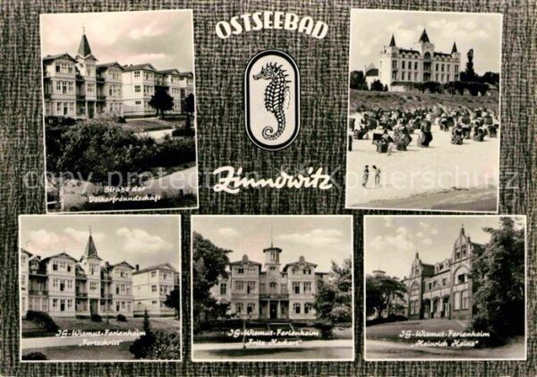 Zinnowitz Ostseebad Strasse der Völkerfreundschaft IG Wismu