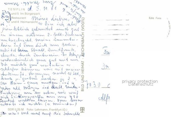 Templin FDGB Erholungsheim Salvador Allende Res – Bild 2