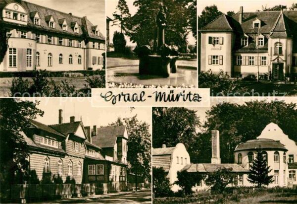 Graal-Mueritz Ostseebad Haus Brunnen Kurmittelhaus Kindersanato