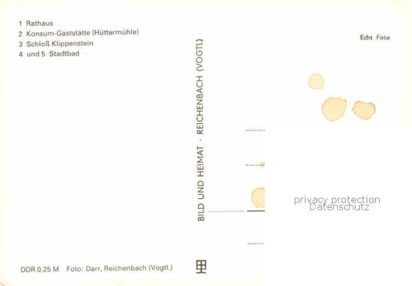 Radeberg Sachsen Rathaus Konsum Gaststätte Hüttermühle S – Bild 2