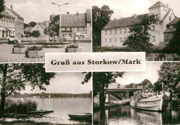 Storkow Mark Marktplatz Schloss Seeblick Ausflugssch