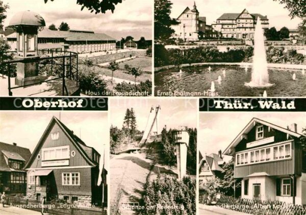 Oberhof Thueringen Haus der Freundschaft Thälmann Haus Jug