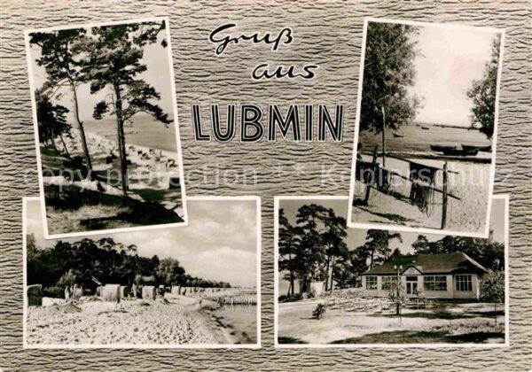 Lubmin Ostseebad Strand Teilansichten