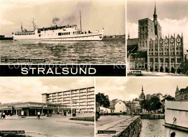 Stralsund Mecklenburg Vorpommern MS DSF Rathaus Kedingshager Strasse Am