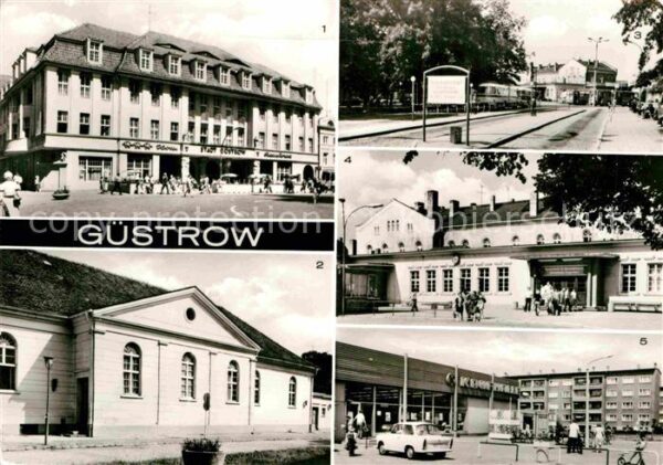 Guestrow Mecklenburg Vorpommern Hotel Stadt Güstrow Ernst Barlach Theat