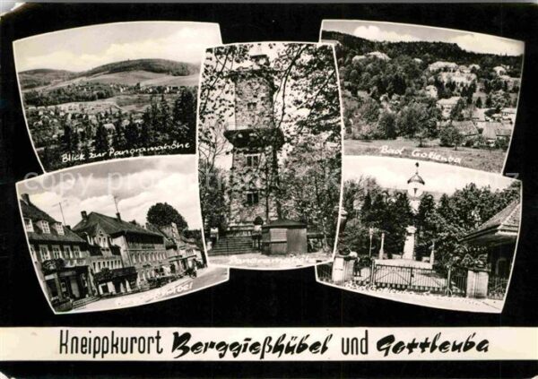 Berggiesshuebel Panoramahöhe Dorfpartie Aussichtsturm B