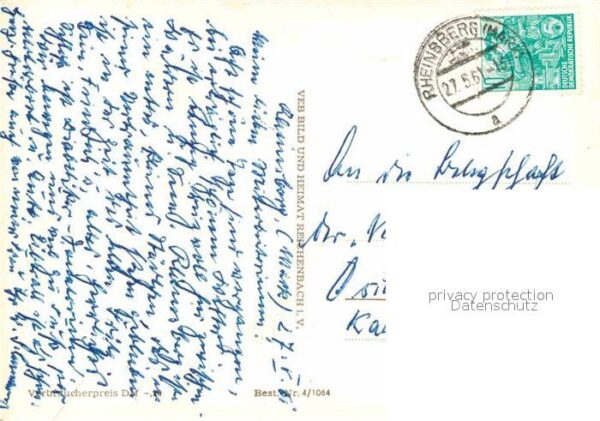 Rheinsberg Strasse der Jugend Sanatorium Helmut Le – Bild 2
