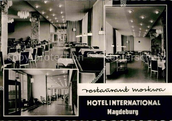 Magdeburg Hotel International Restaurant Moskwa