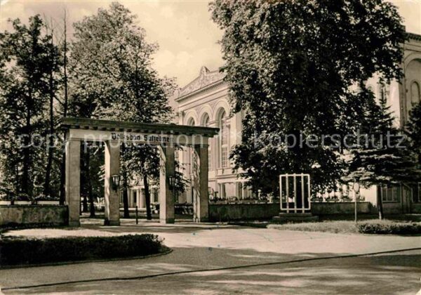 Bad Salzelmen Kurhaus Eingang