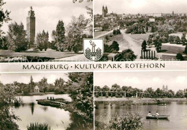 Magdeburg Kulturpark Rotehorn Panorama Pavillon B