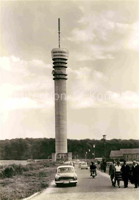 Schwerin Mecklenburg Fernsehturm mit Turmcafe
