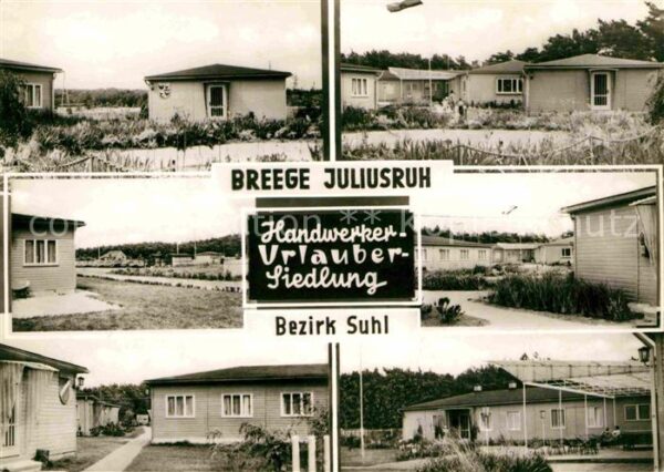 Suhl Thueringer Wald Breege Juliusruh Handwerker Urlauber Si