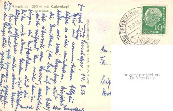 Oberstdorf Sesselalpe Kackenkopf Breitach – Bild 2