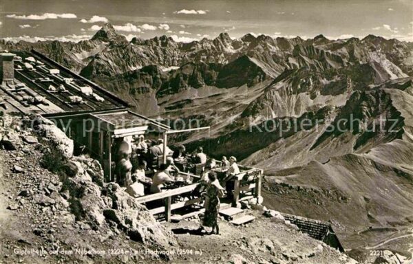 Nebelhorn Gipfelhütte Hochvogel