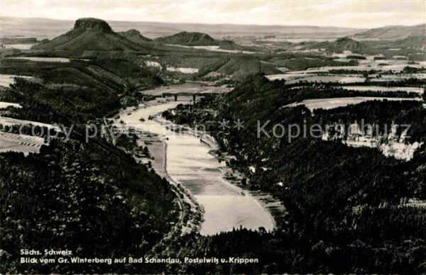 Bad Schandau Großer Winterberg Postelwitz Krippen