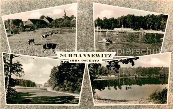 Schmannewitz See Boote Kuhweide