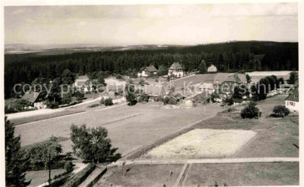 Hermsdorf Erzgebirge Ortsansicht Panorama