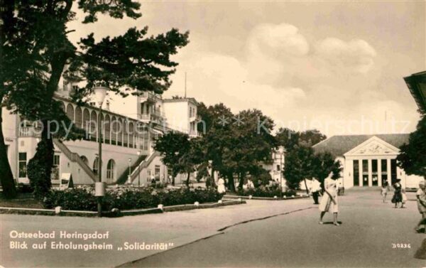 Heringsdorf Ostseebad Usedom Erholungsheimm Solidarität