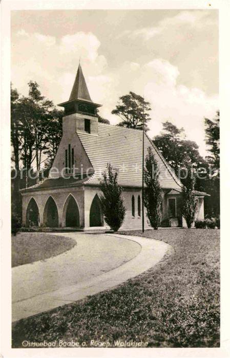 Baabe Ostseebad Ruegen Waldkirche