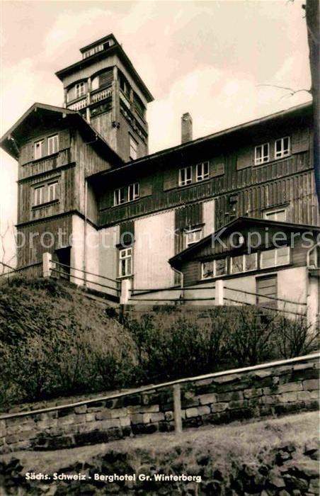 Bad Schandau Berghotel Großer Winterberg