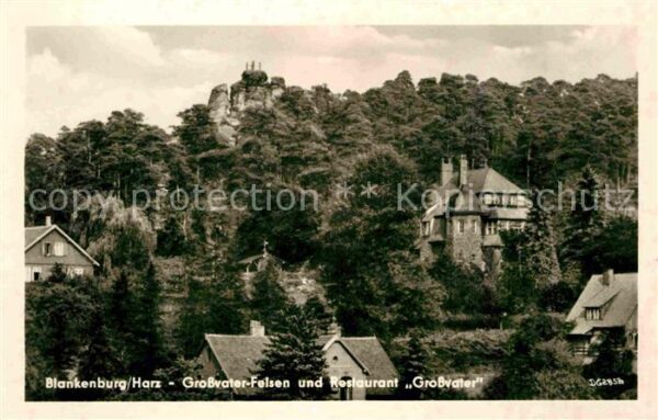 Blankenburg Harz Großvater Felsen Restaurant Großvater