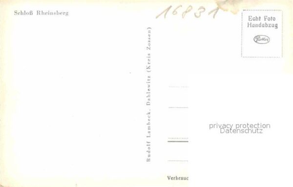 Rheinsberg Schloss – Bild 2