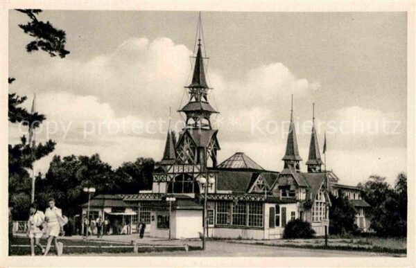 Heringsdorf Ostseebad Usedom Brückeneingang