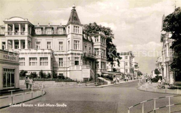 Bansin Ostseebad Karl Marx Straße