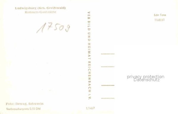 Ludwigsburg Prenzlau Konsum Gaststätte – Bild 2