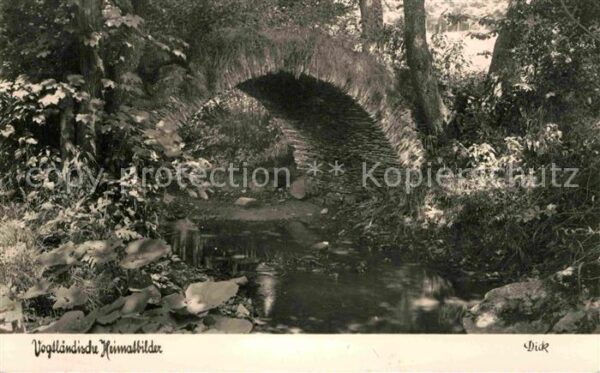 Vogtland Region Schafbrücke Kemnitzbachtal