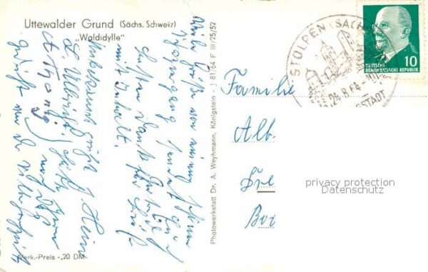 Uttewalder Grund Waldidylle – Bild 2