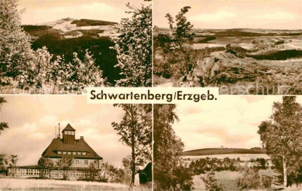 Seiffen Erzgebirge Schwartenberg Schwartenbergbaude Panora