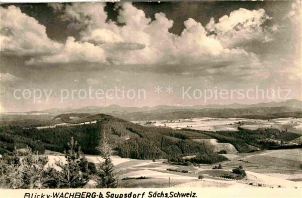 Saupsdorf Wachberg Panorama