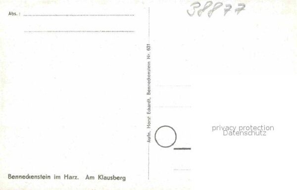 Benneckenstein Harz Klausberg – Bild 2
