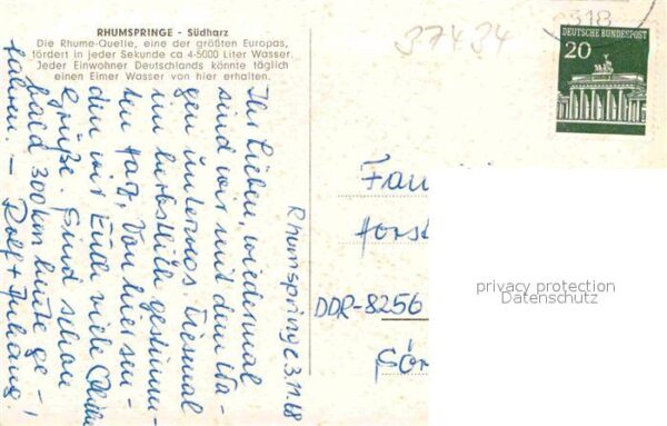 Rhumspringe Rhumequelle – Bild 2