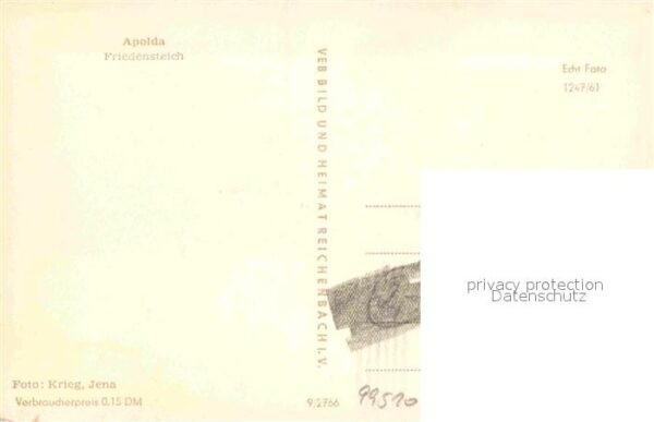 Apolda Friedensteich – Bild 2