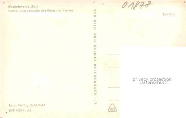 Bischofswerda Verwaltungsgebäude Rates des Kreise – Bild 2