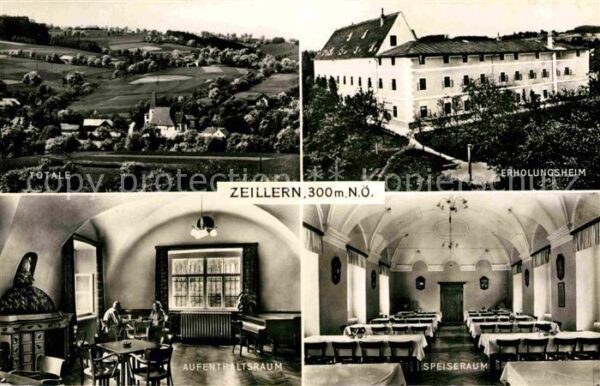 Zeillern Erholungsheim Speiseraum Aufenthaltsrau