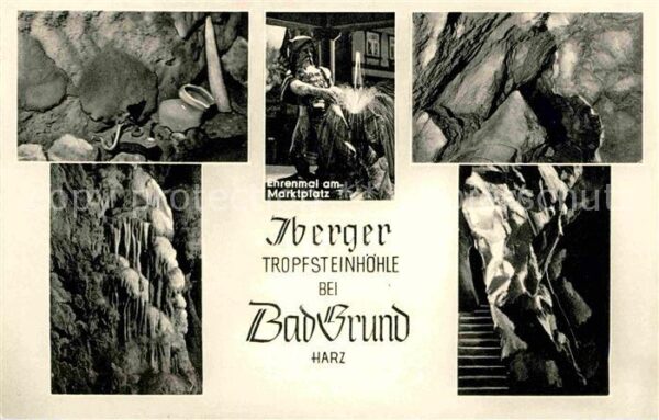 Grund Harz Bad Ehrenmal Markt Tropfsteinhöhle