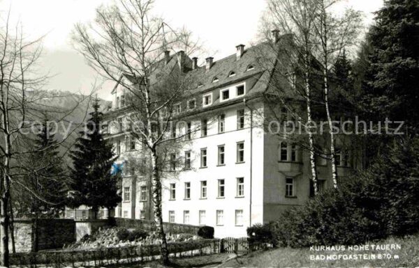 Hofgastein Bad Kurhaus Hohe Tauern