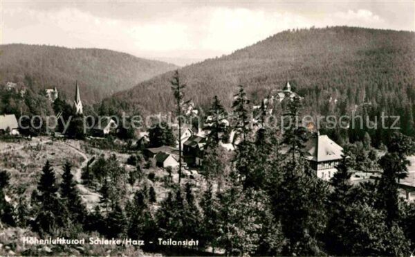 Schierke Harz Panorama Kirche Höhenluftkurort