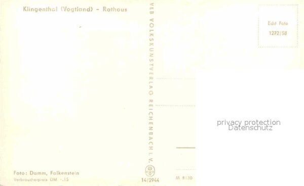 Klingenthal Vogtland Rathaus – Bild 2