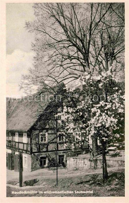 Klipphausen Saubachtal Neudeckmühle