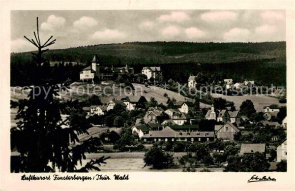 Finsterbergen Kirche Panorama