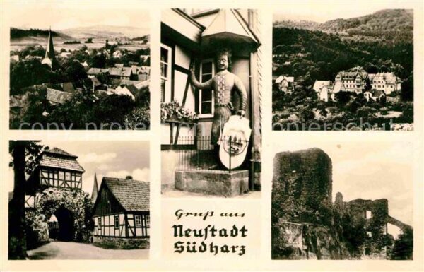 Neustadt Harz Fachwerk Ruine