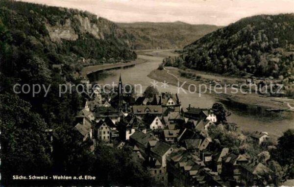 Wehlen Sachsen Elbe Fähre