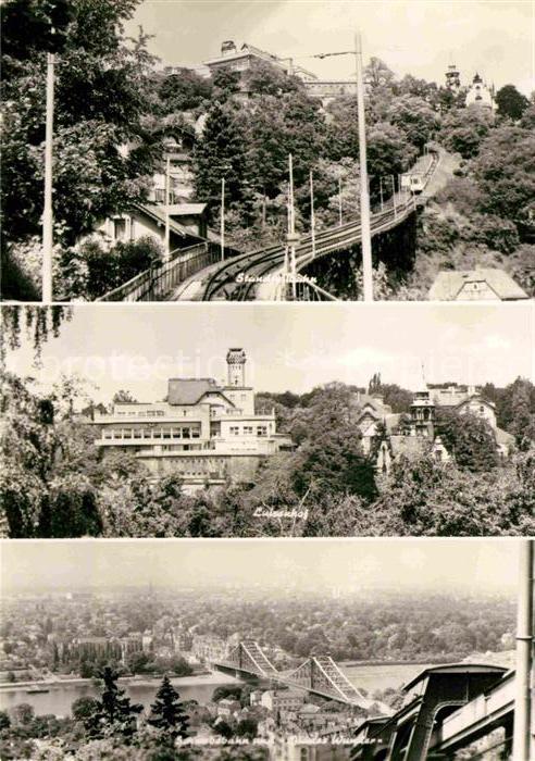 Loschwitz Standseilbahn Luisenhof Schwebebahn Bla