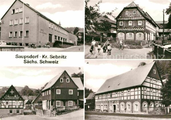 Saupsdorf Einkaufszentrum Umgebindehaus Konsum Ga